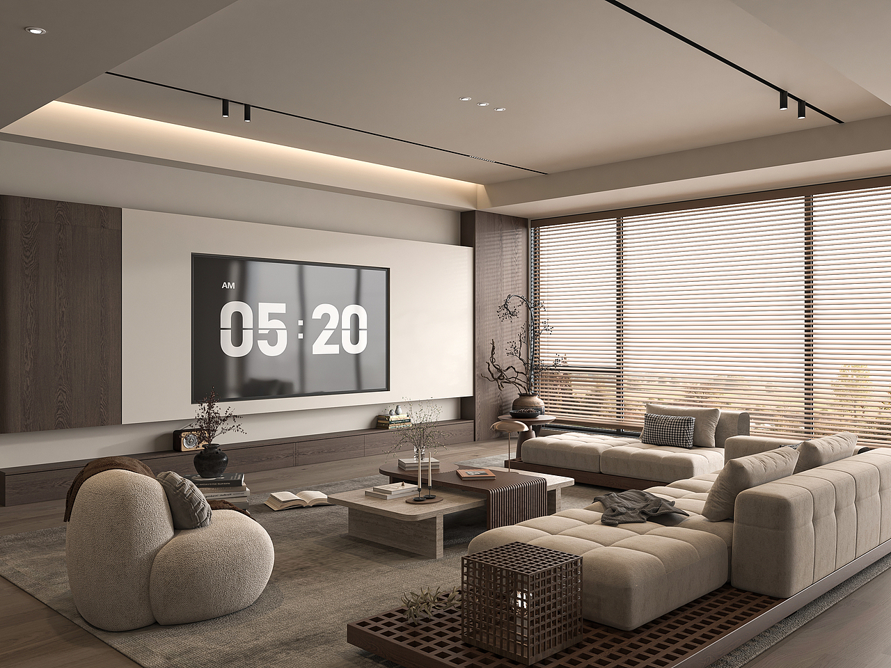 中古风客厅多种搭配效果图表现（图ZMzc4MzcyODA4） - 家装设计 - 站酷设计师王彤ing原创素材 - 站酷ZCOOL