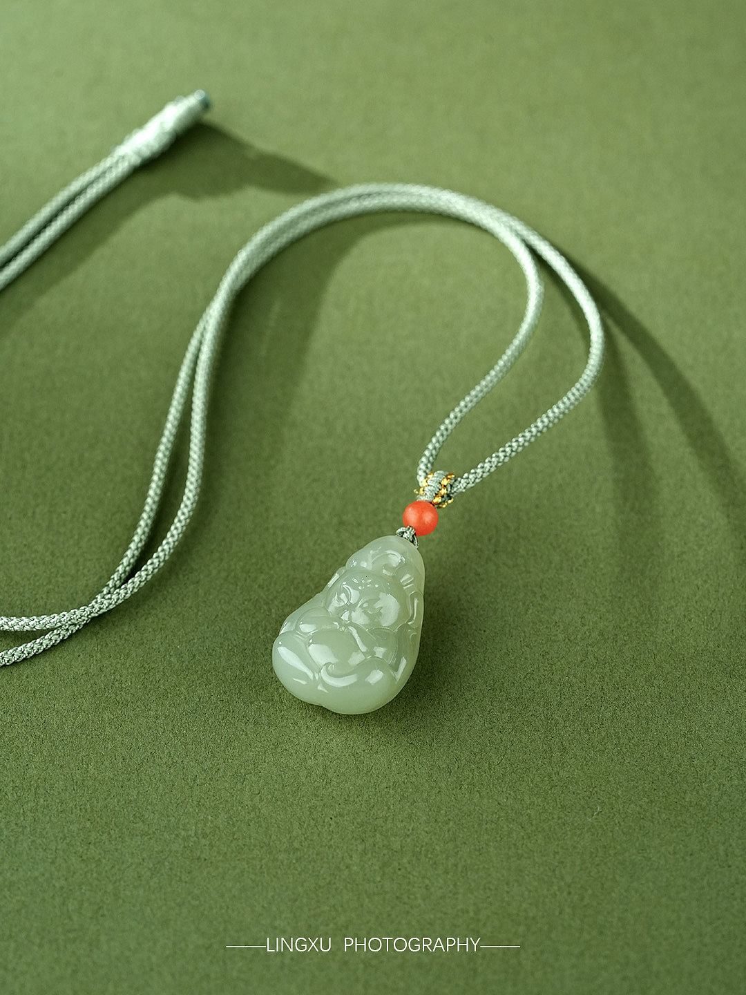 绿色系吊坠摄影