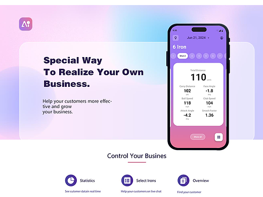 landing page