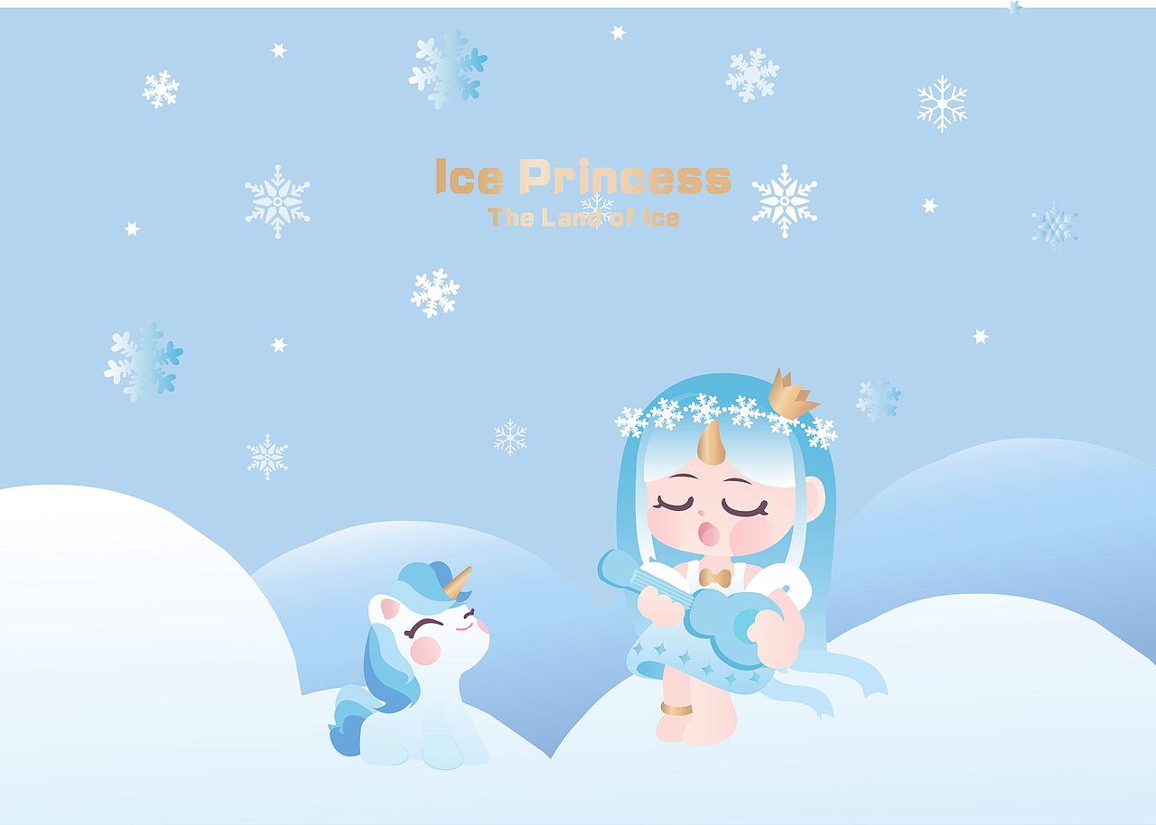 动漫卡通IP | 雪公主 PRINCESS SNOW（图ZMzc4Mzc2NTky） - IP形象 - 站酷设计师若言文化原创素材 - 站酷ZCOOL
