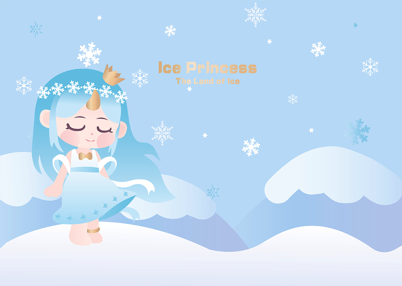 动漫卡通IP | 雪公主 PRINCESS SNOW（图ZMzc4Mzc2NTk2） - IP形象 - 站酷设计师若言文化原创素材 - 站酷ZCOOL