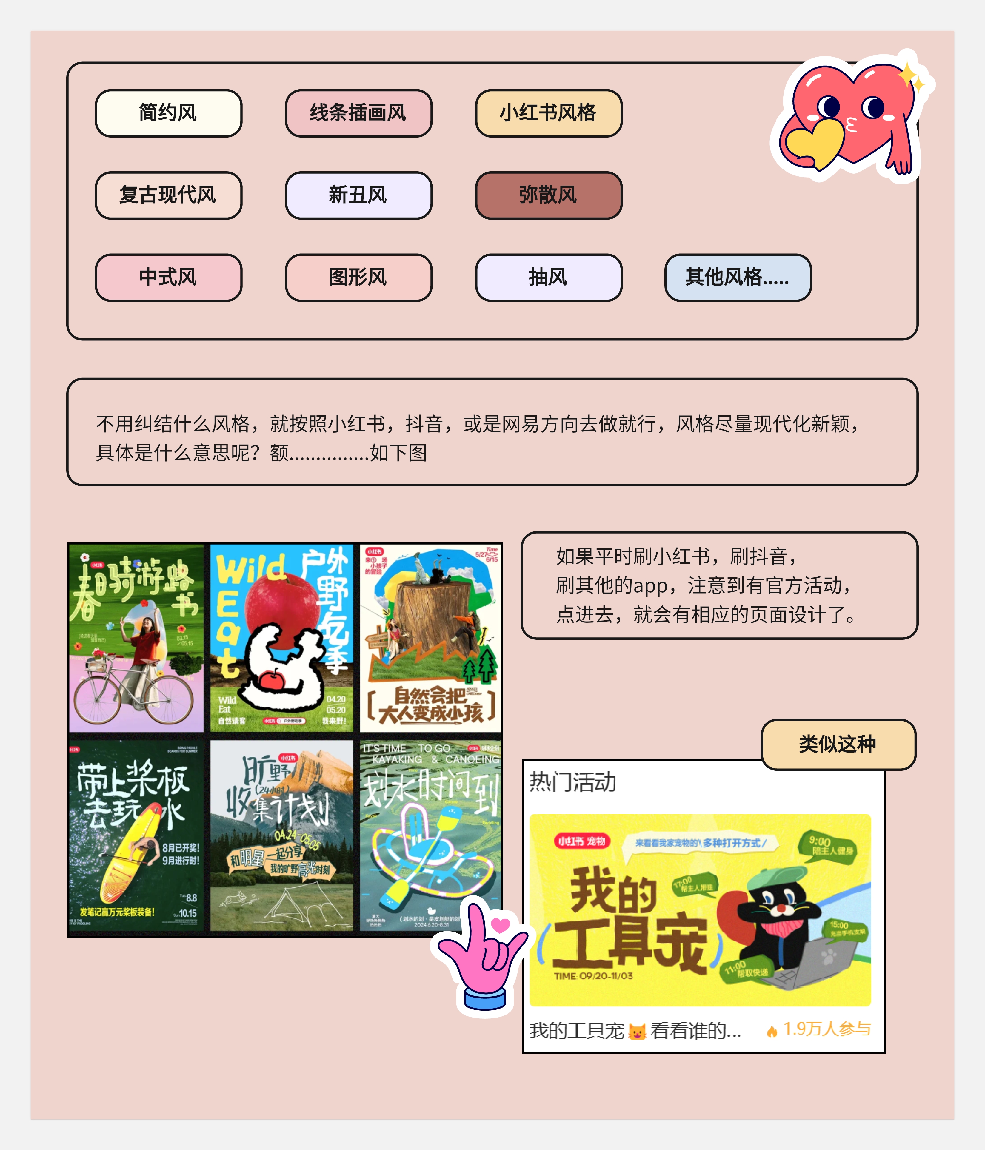 作品集和知识体系搭建--不同的见解和认识