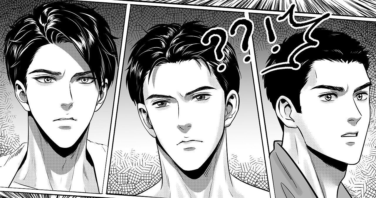 《造浪少年》片尾黑白漫画 动态插图