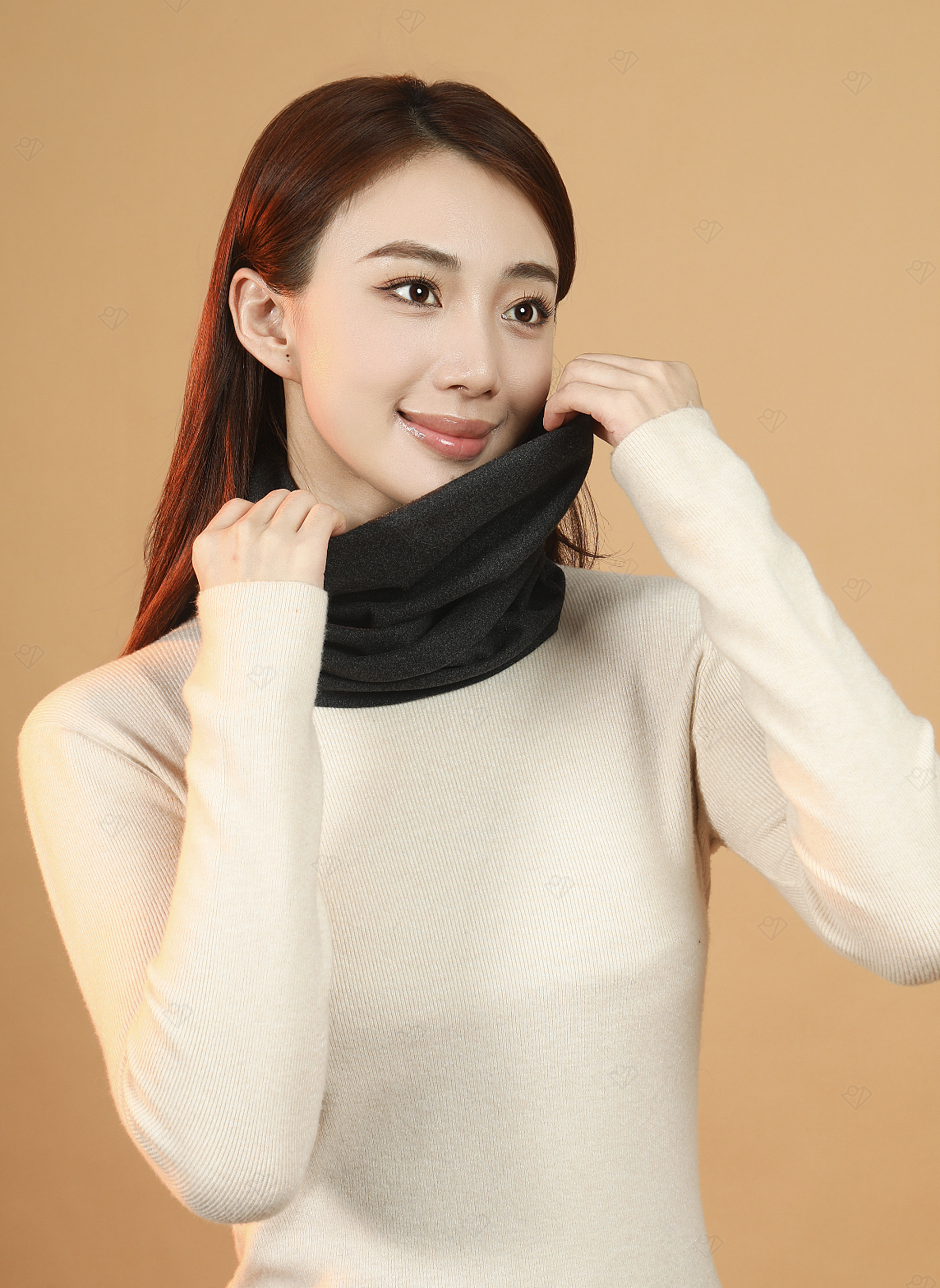 保暖产品拍摄 手套围巾拍摄