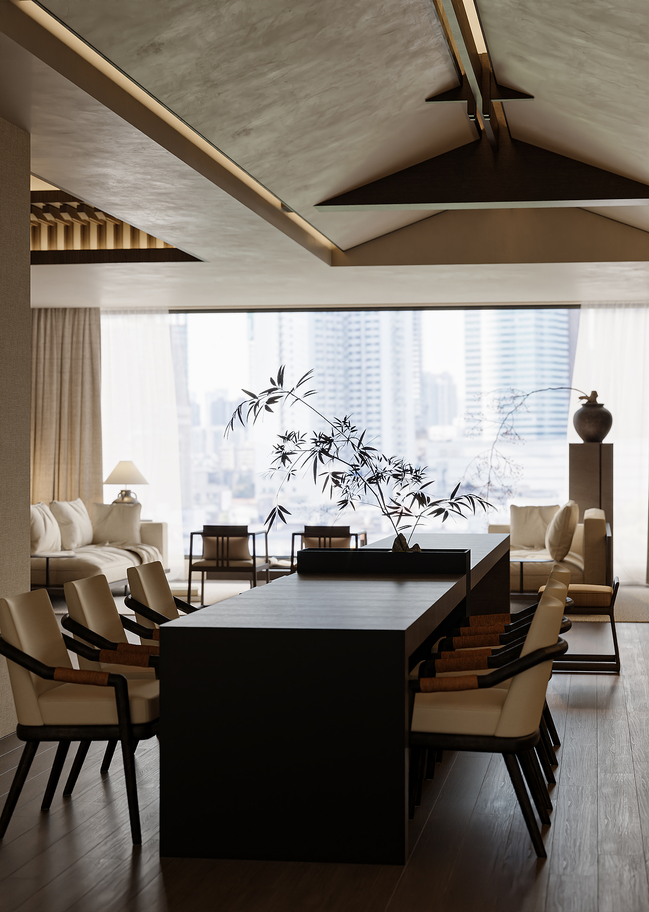 中式办公室（图ZMzc4NDE1Nzky） - 建筑/空间 - 站酷设计师红领巾001原创素材 - 站酷ZCOOL