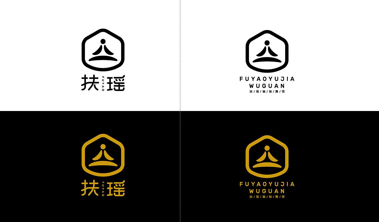 LOGO 舞蹈瑜伽运动健身 时尚健身普拉提类运动 logo
