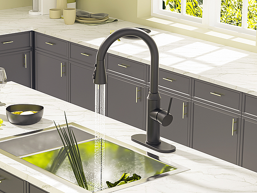 现代厨房《抽拉式水龙头》