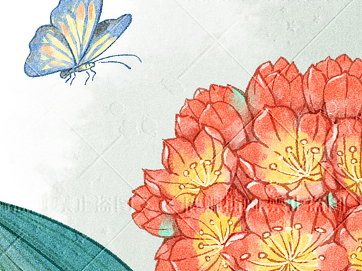 盆中小景·君子兰