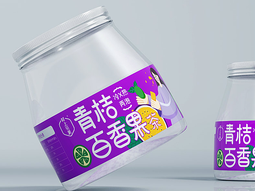 果茶包装设计丨花茶包装设计丨插画包装丨年轻化包装