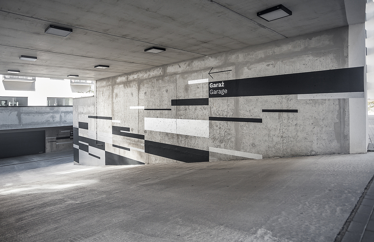 导视设计|地下停车场导视标识设计分享|地下车库范围