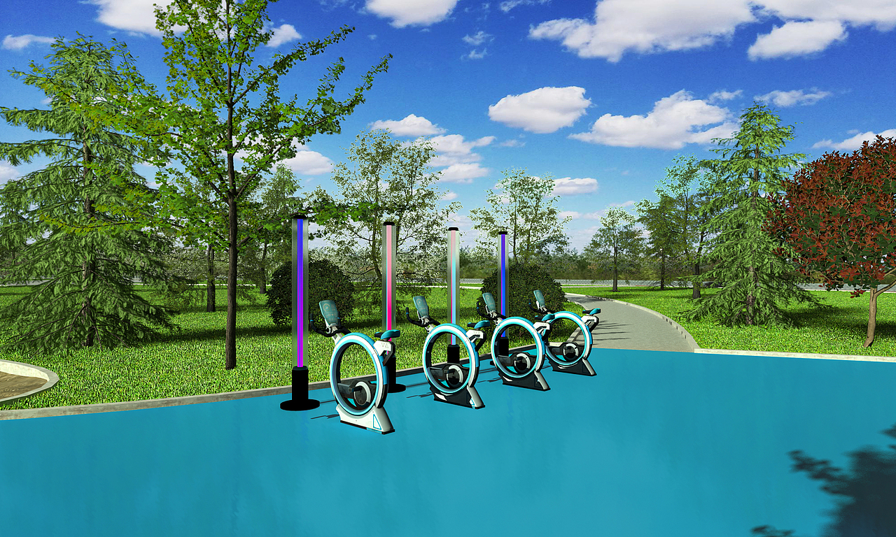 内蒙的一个公园,过程稿