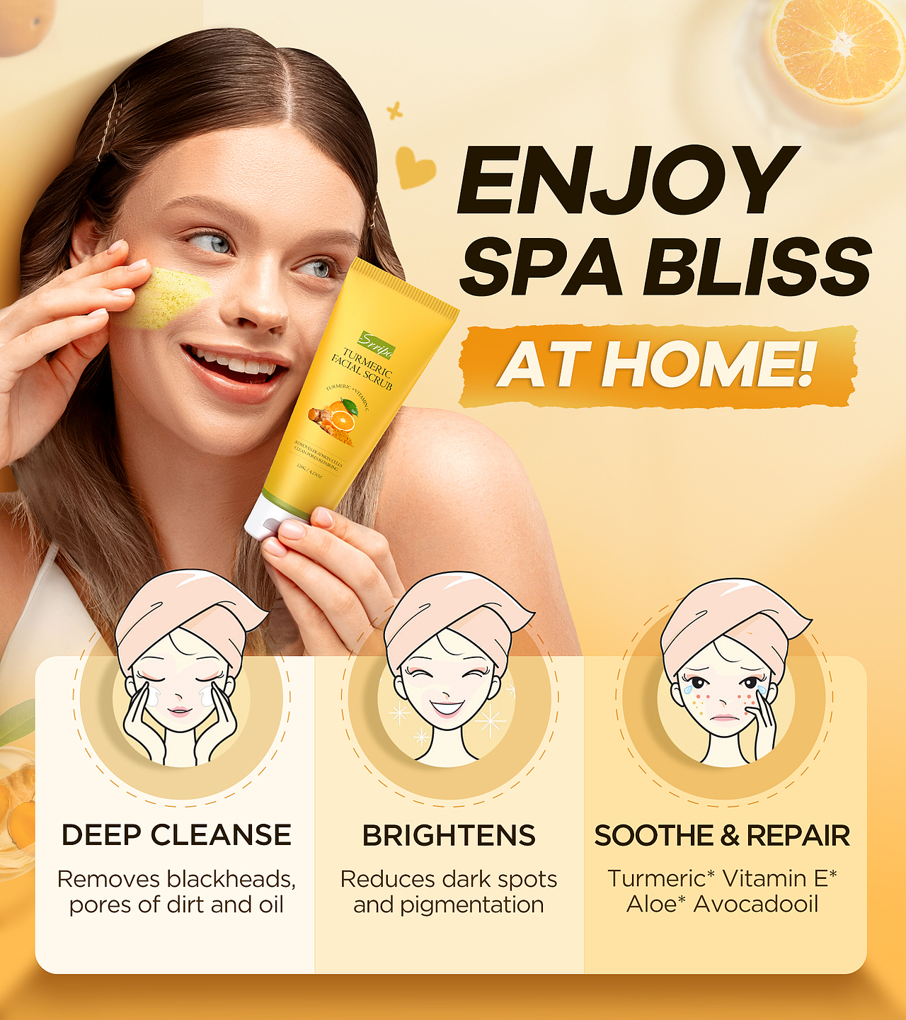 电商详情页|亚马逊|护肤品|磨砂膏（图ZMzc4NDc1MDY0） - 电商 - 站酷设计师橙可欣原创素材 - 站酷ZCOOL