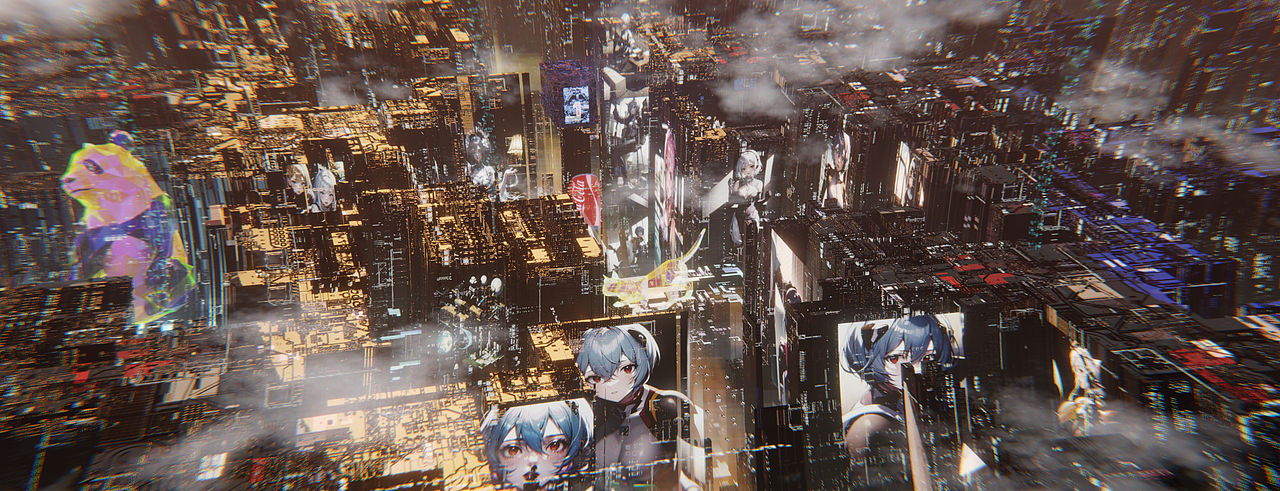 blender/eevee賽博朋克城市笫二彈 2023.7.23（圖ZMzc4NDg2NTcy） - 場(chǎng)景 - 站酷設(shè)計(jì)師琲木原創(chuàng)素材 - 站酷ZCOOL