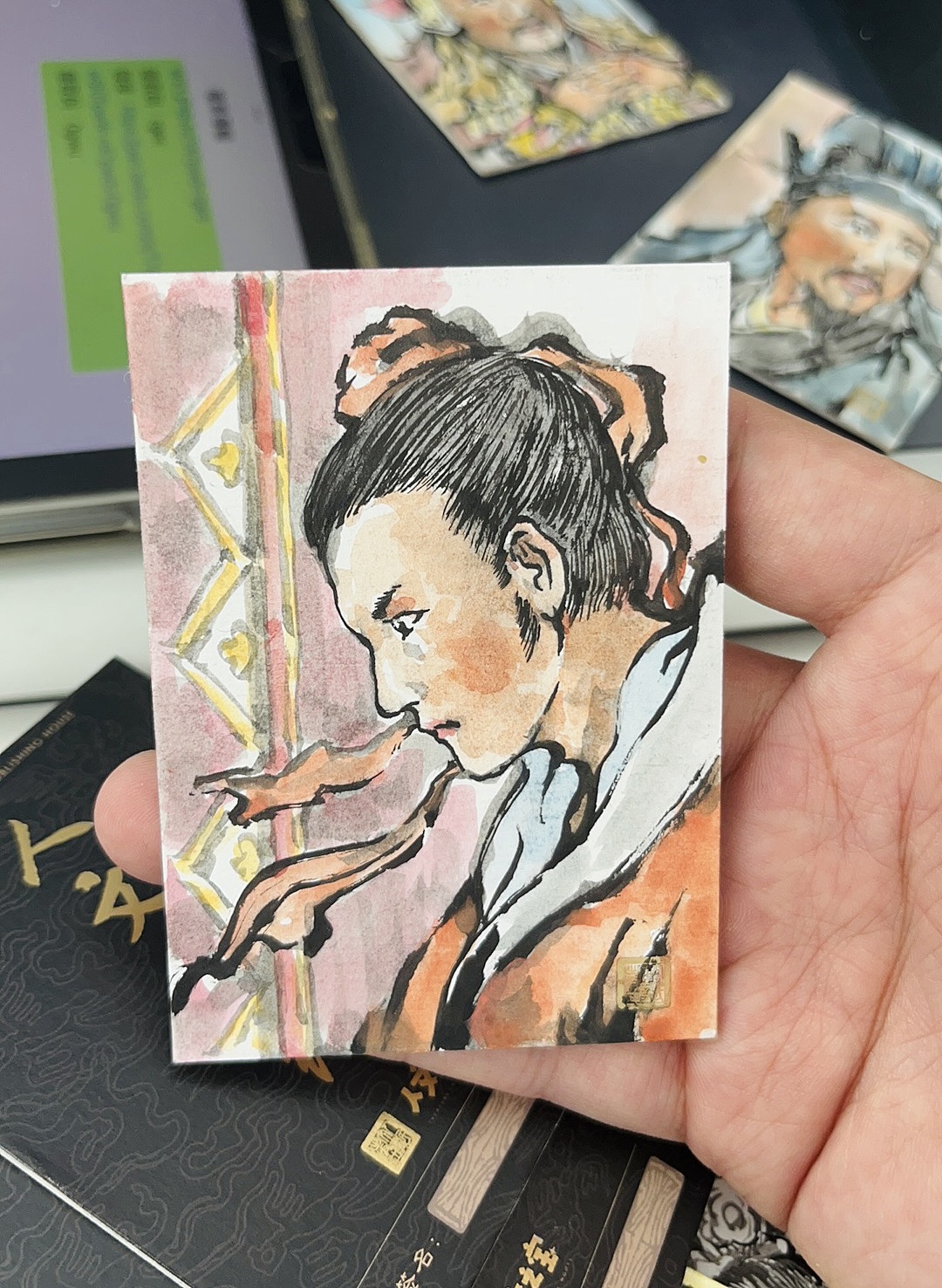 9月份完成的《三国》部分人物绘制