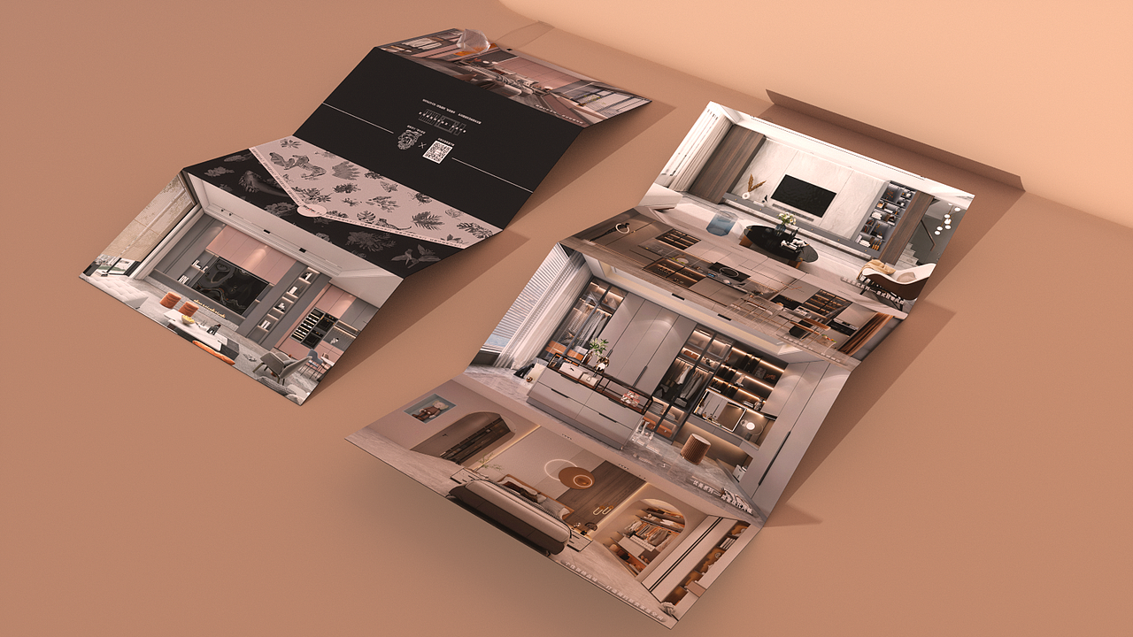 完全展开的样子