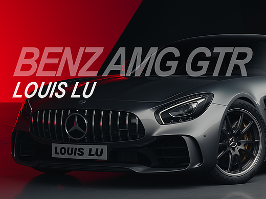 Benz AMG GT-R -CGI
