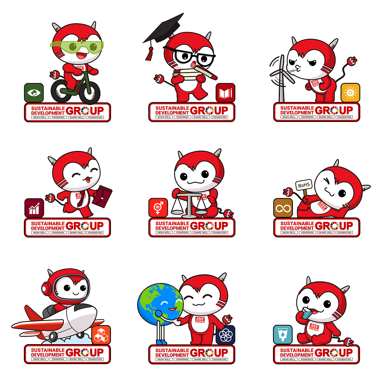 企业IP优化及延展-冰箱贴图案设计（图ZMzc4NTAwMDAw） - IP形象 - 站酷设计师Hedypro原创素材 - 站酷ZCOOL