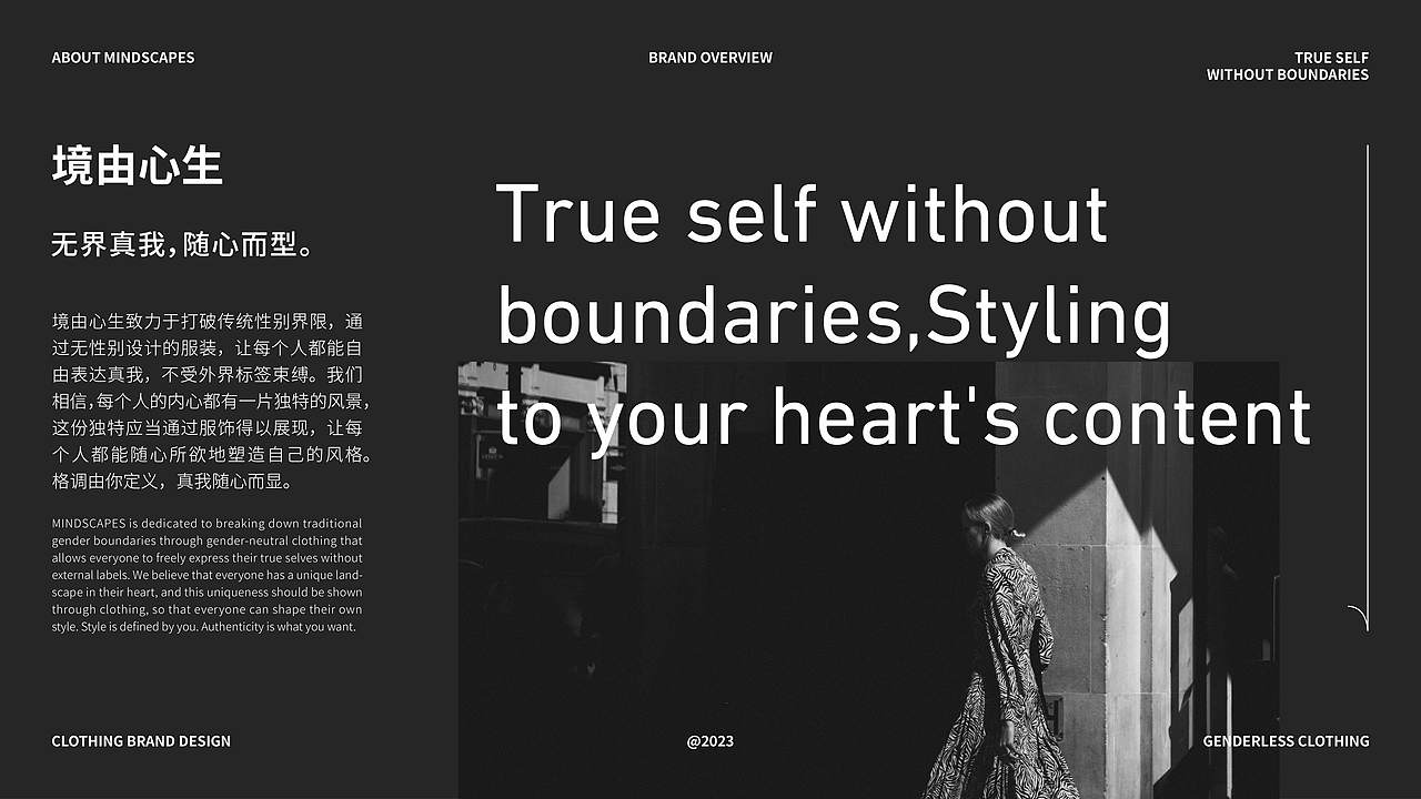 MINDSCAPES 境由心生 | 无性别服装品牌设计