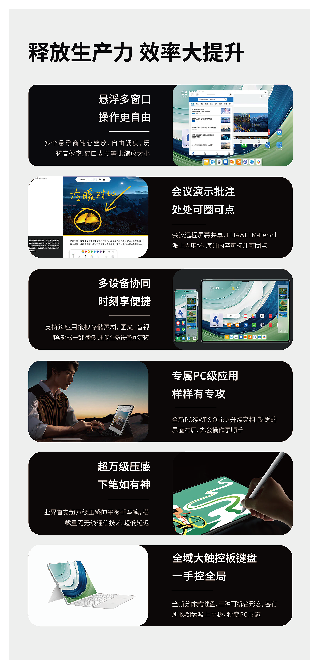 华为pad三折页（图ZMzc4NTE0MTA0） - 宣传物料 - 站酷设计师中单小闲鱼原创素材 - 站酷ZCOOL
