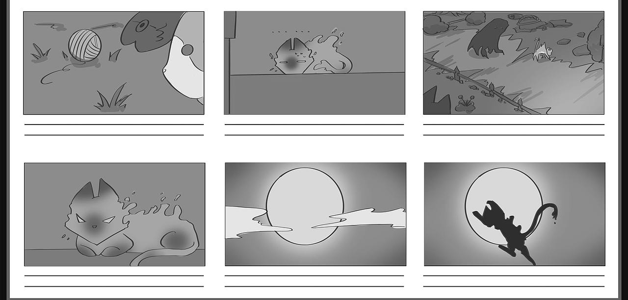 分镜设计作品集