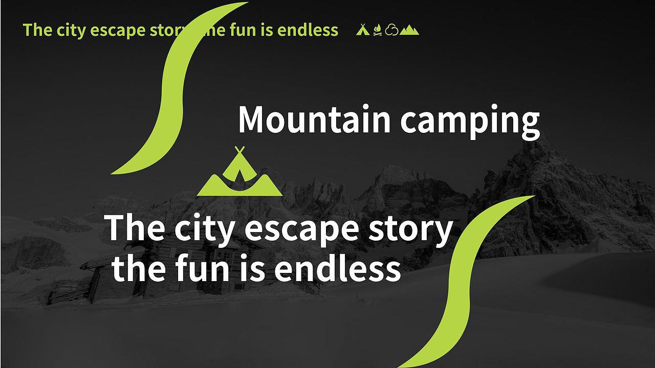 山野露营/城市出逃记,趣味撒欢不停