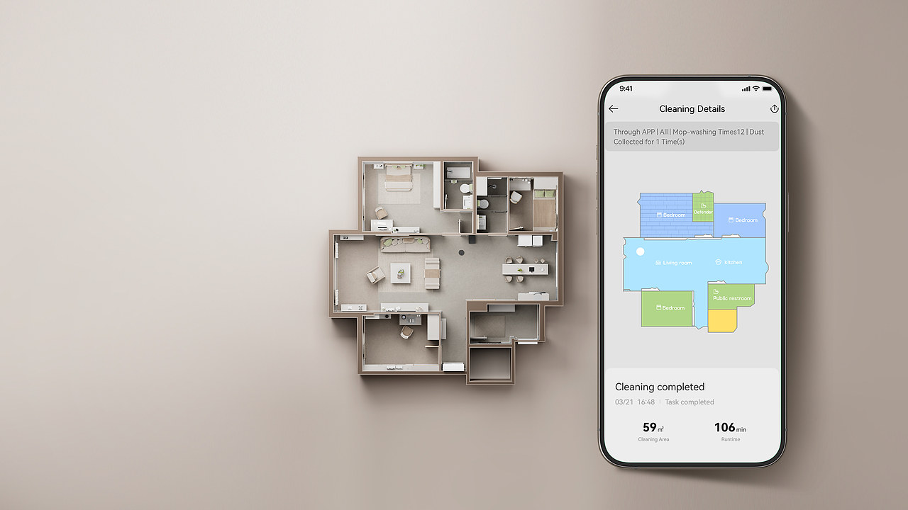 追觅 X40 Master 扫地机