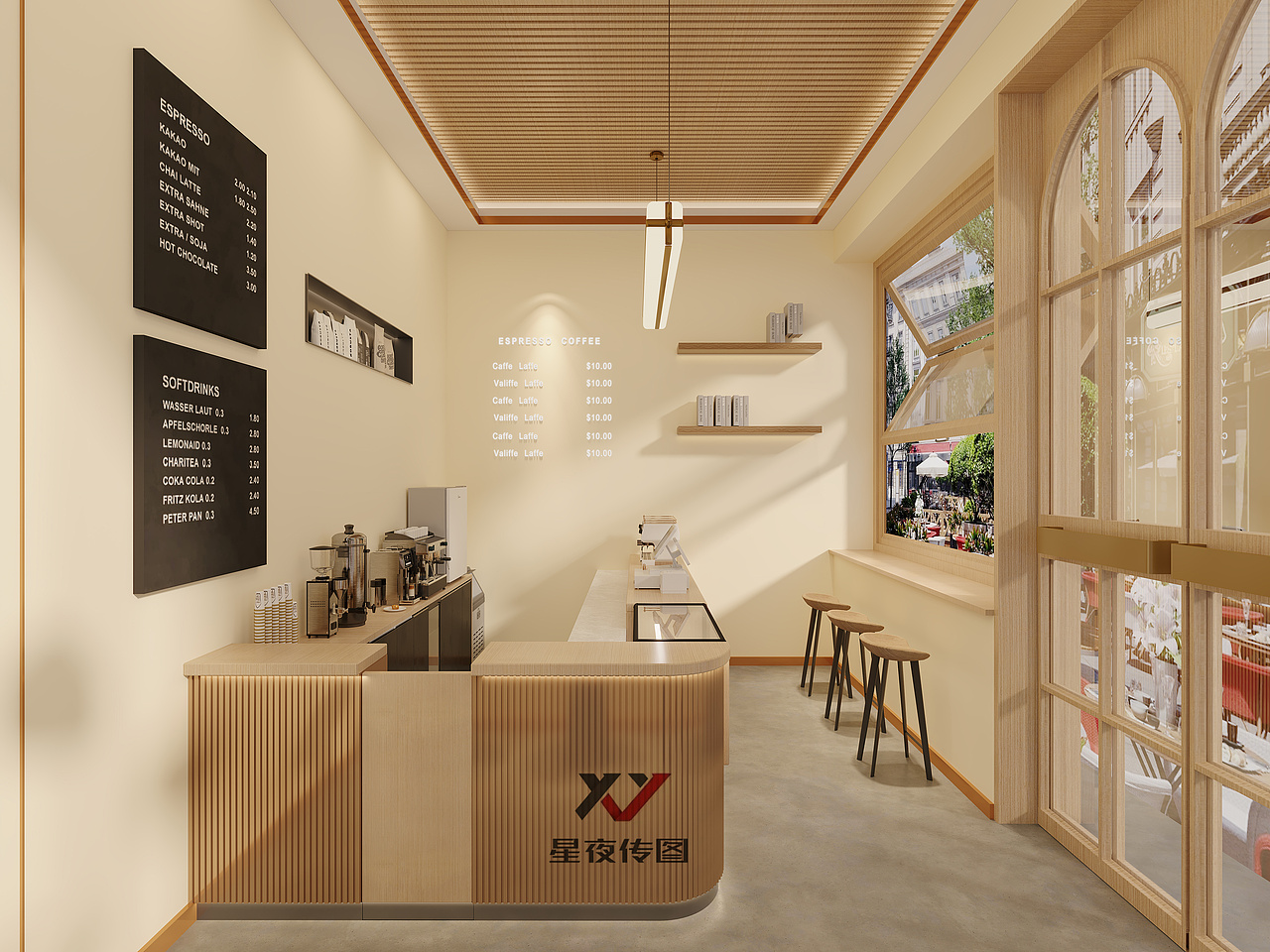 工装-咖啡店合集——忙碌生活中的一丝悠闲