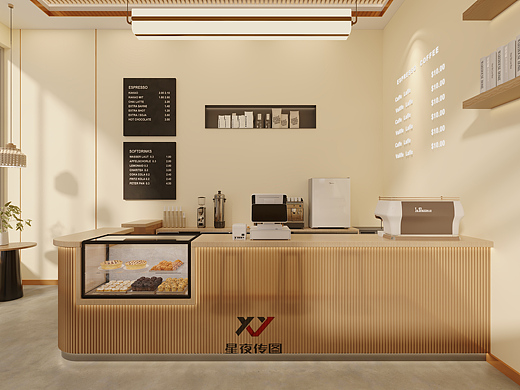 工装-咖啡店合集——忙碌生活中的一丝悠闲