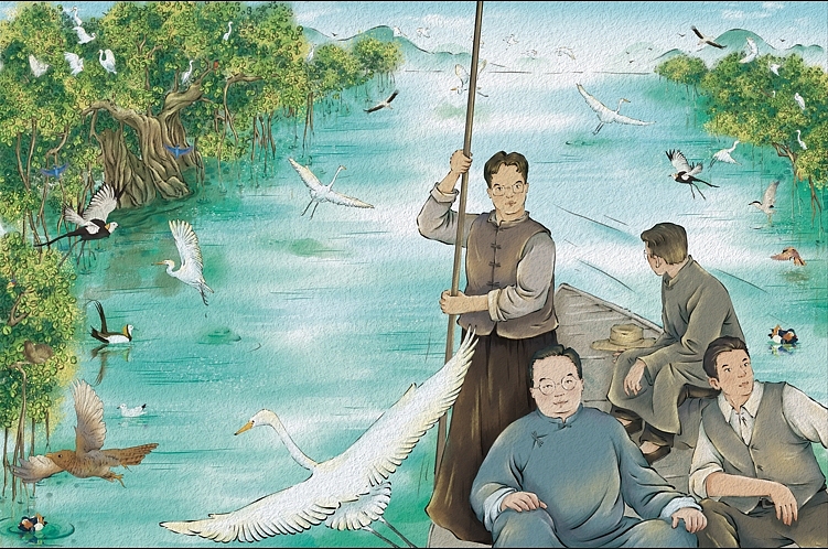 《鸟的天堂+繁星》大家小绘系列