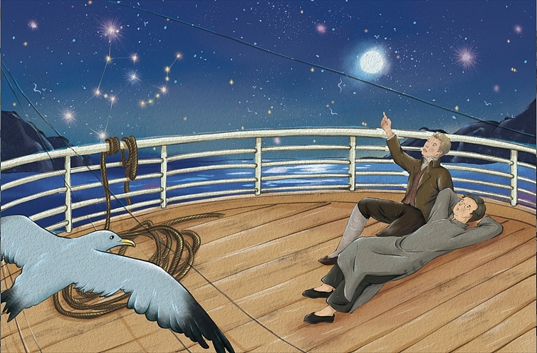 《鸟的天堂+繁星》大家小绘系列