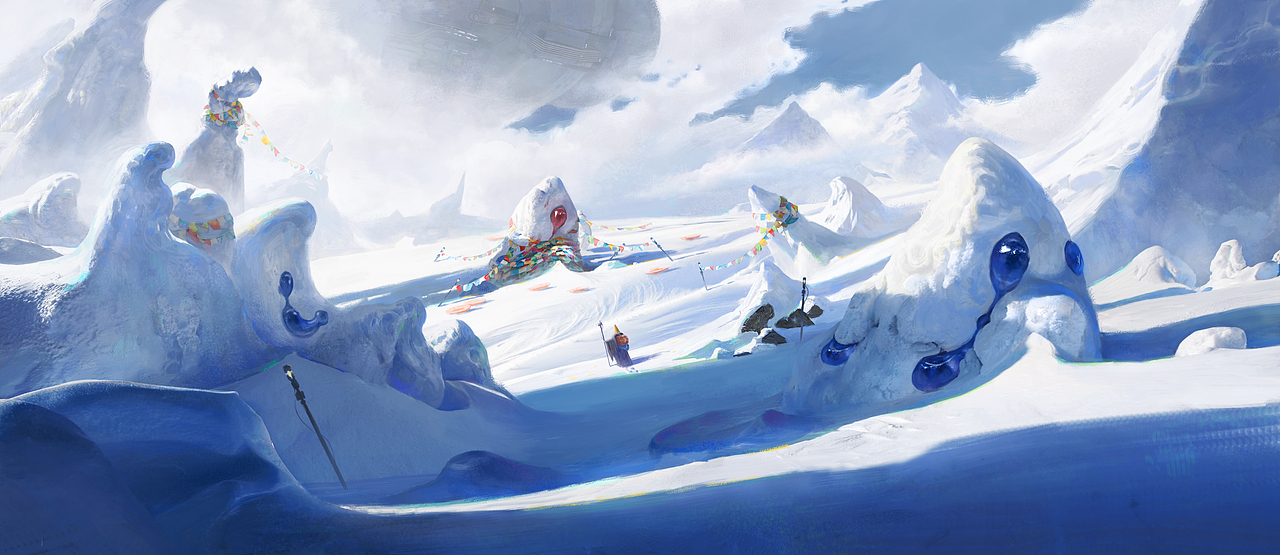 雪境（图ZMzc4NTQwMDk2） - 概念设定 - 站酷设计师大举CG原创素材 - 站酷ZCOOL