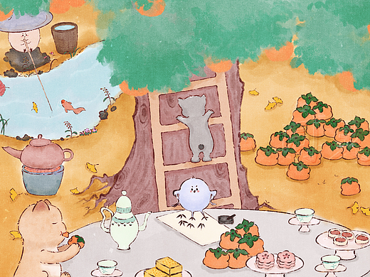 秋游记｜国风小场景