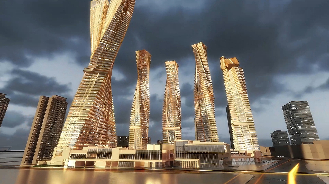 地产动画作品（图ZMzc4NTQ1ODA0） - 建筑/空间 - 站酷设计师心晴的三维空间原创素材 - 站酷ZCOOL