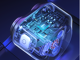 电商产品渲染（剃须刀系列）