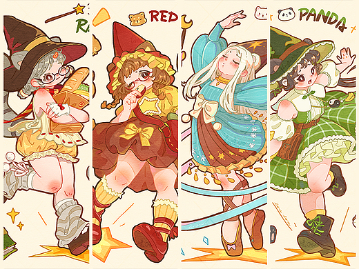 熊熊妹寶的合集（個人主頁-ZNzA1NTY1NzI=） - 商業(yè)插畫 - 站酷設(shè)計師凌兒LING02原創(chuàng)素材 - 站酷ZCOOL