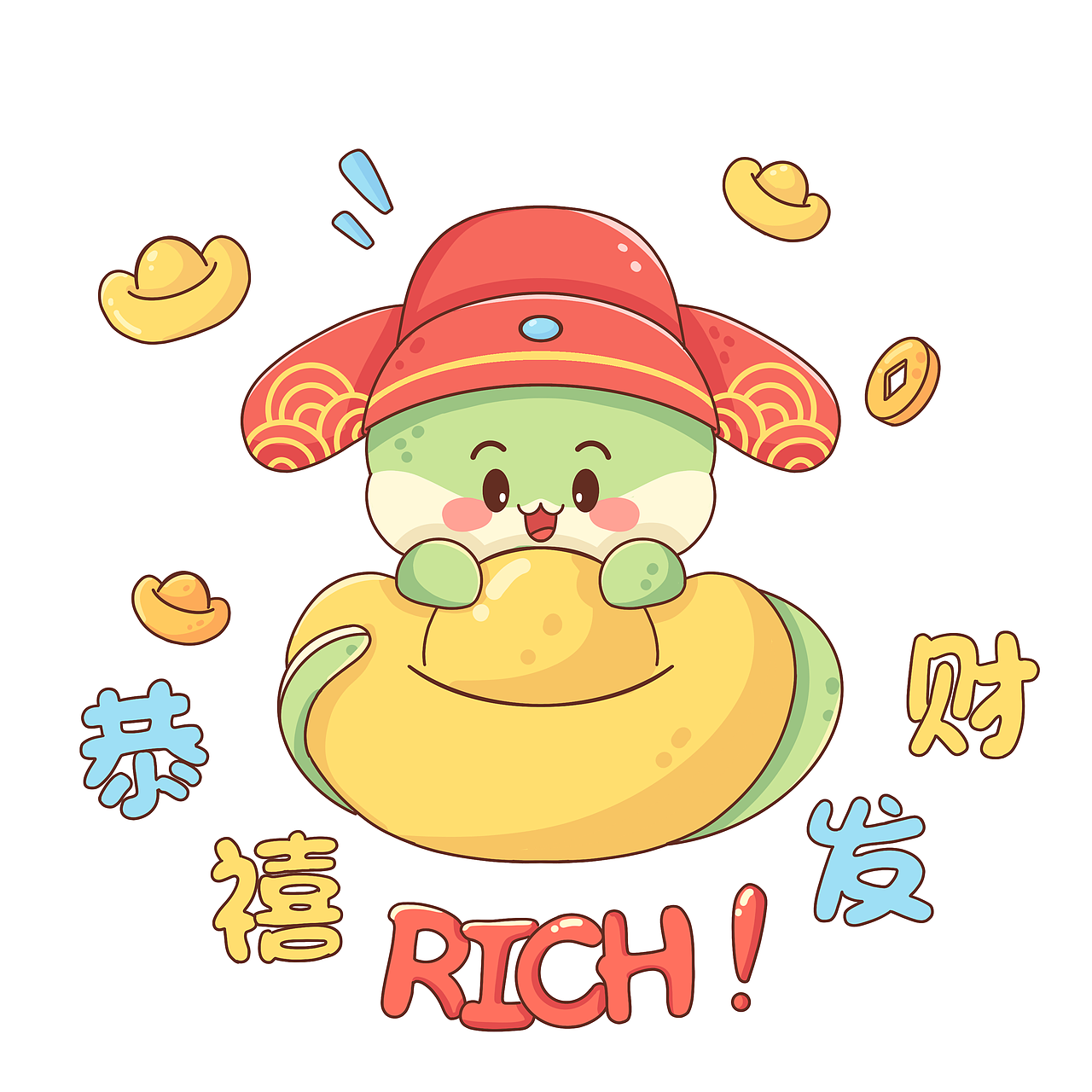 蛇年IP（图ZMzc4NTU2MDQw） - 商业插画 - 站酷设计师丹丹蛋蛋阿拉丹原创素材 - 站酷ZCOOL