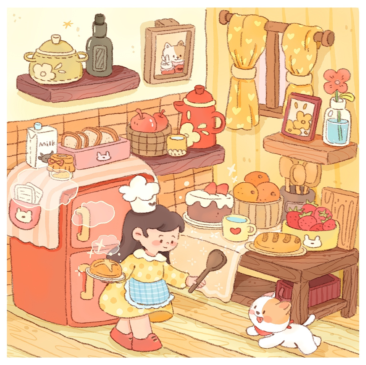 《修狗日记》（图ZMzc4NTU2NDgw） - 儿童插画 - 站酷设计师丹丹蛋蛋阿拉丹原创素材 - 站酷ZCOOL