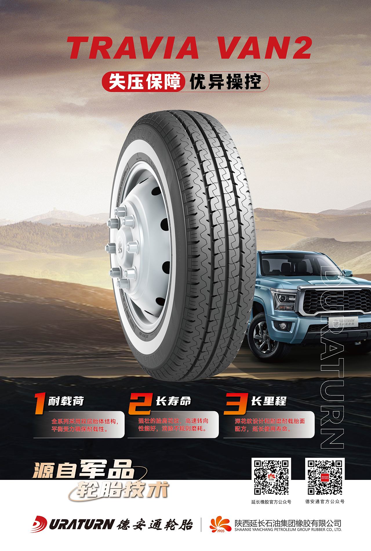 轮胎产品海报