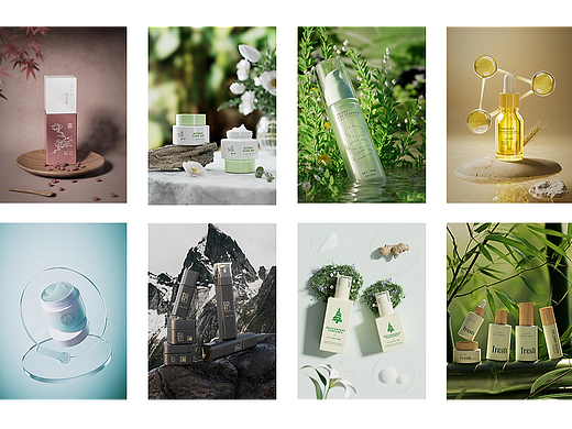 C4D化妆品包装渲染