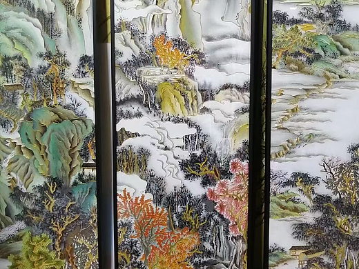 平行艺术｜掐丝珐琅彩装饰画定制