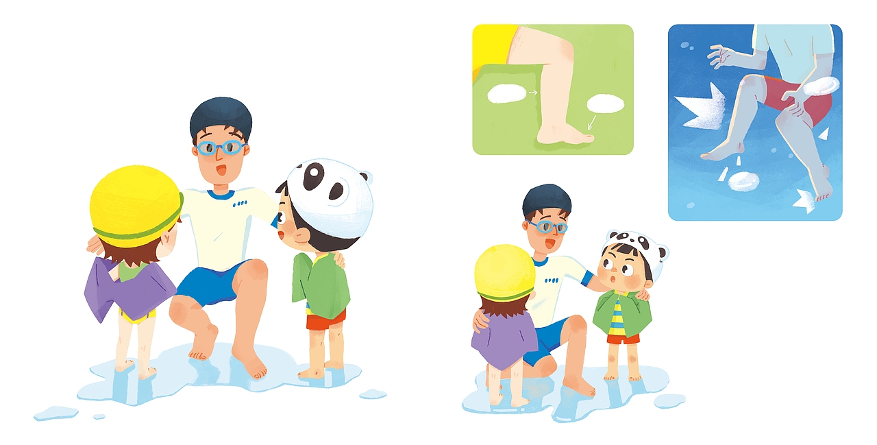 我会科学运动系列图书——《哗哗哗!夏天游泳欢乐多》