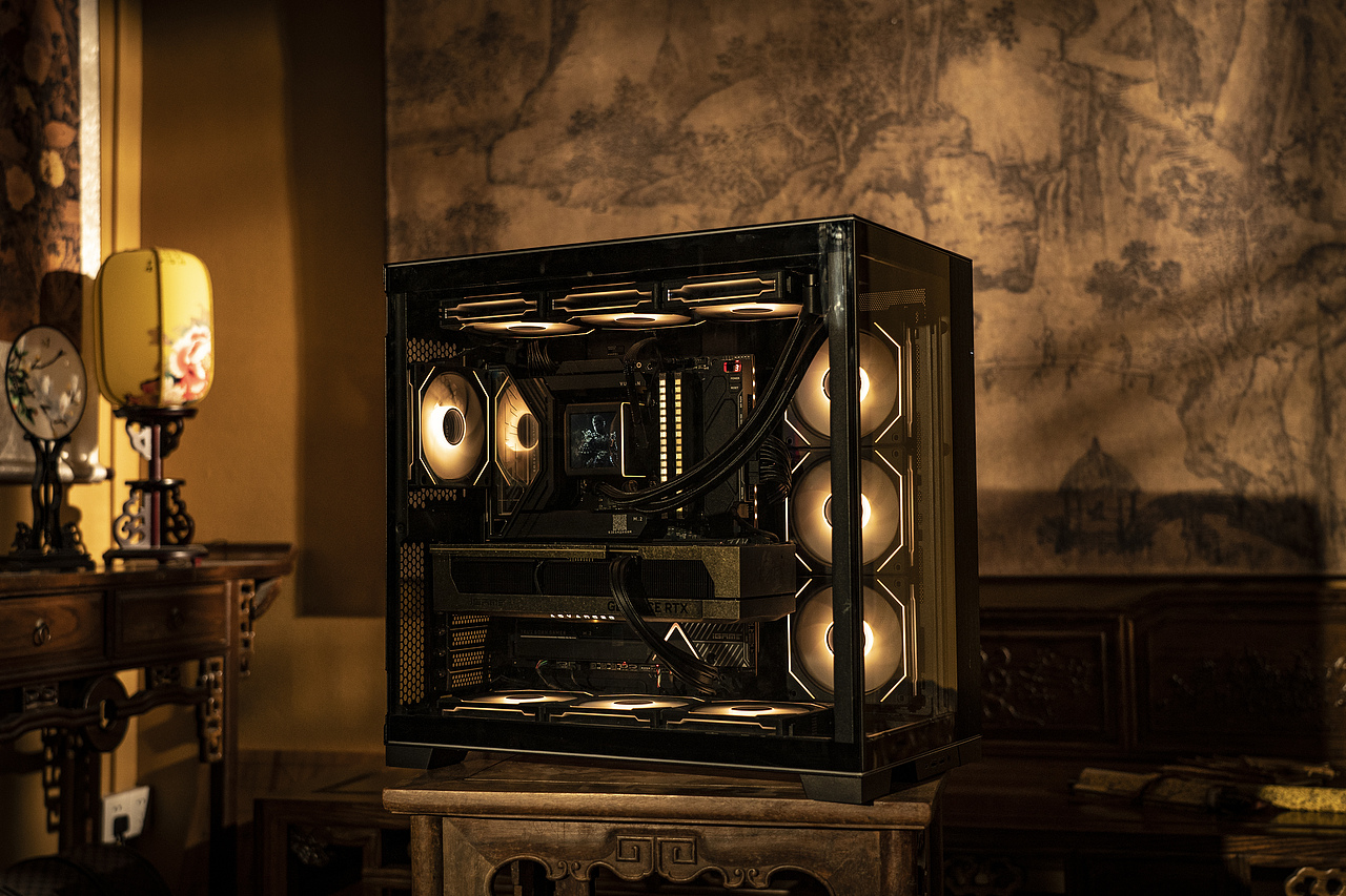 《黑神话-悟空》主题电脑主机拍摄（图ZMzc4NTY3MDcy） - 产品摄影 - 站酷设计师KARMINGXX原创素材 - 站酷ZCOOL