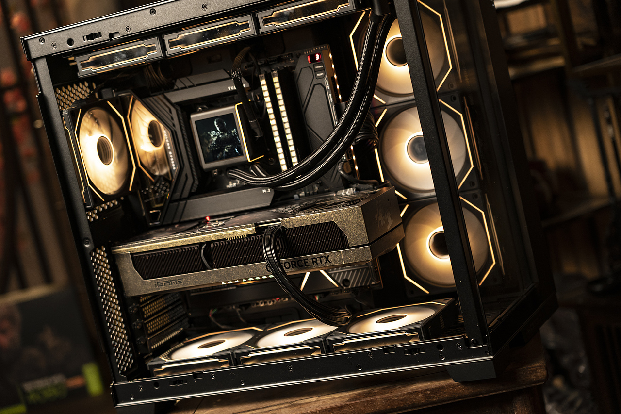 《黑神话-悟空》主题电脑主机拍摄（图ZMzc4NTY3MDYw） - 产品摄影 - 站酷设计师KARMINGXX原创素材 - 站酷ZCOOL