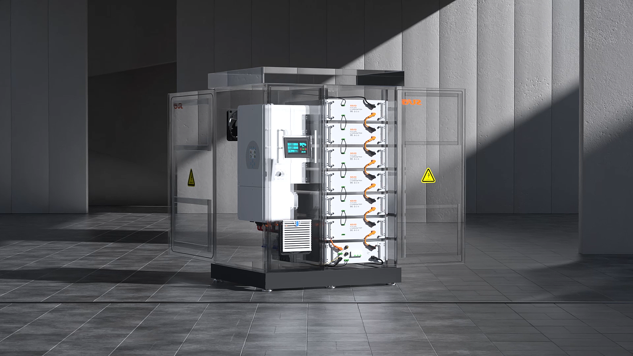 独立个人制作CGI动画工商储高压机架式宣传片