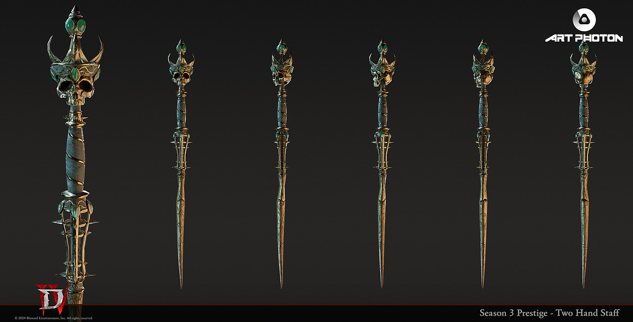 《暗黑破坏神IV》----双手法杖与魔杖