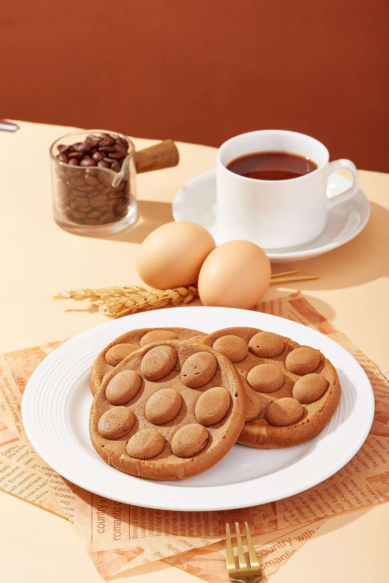 三只松鼠-爆浆可可鸡蛋仔