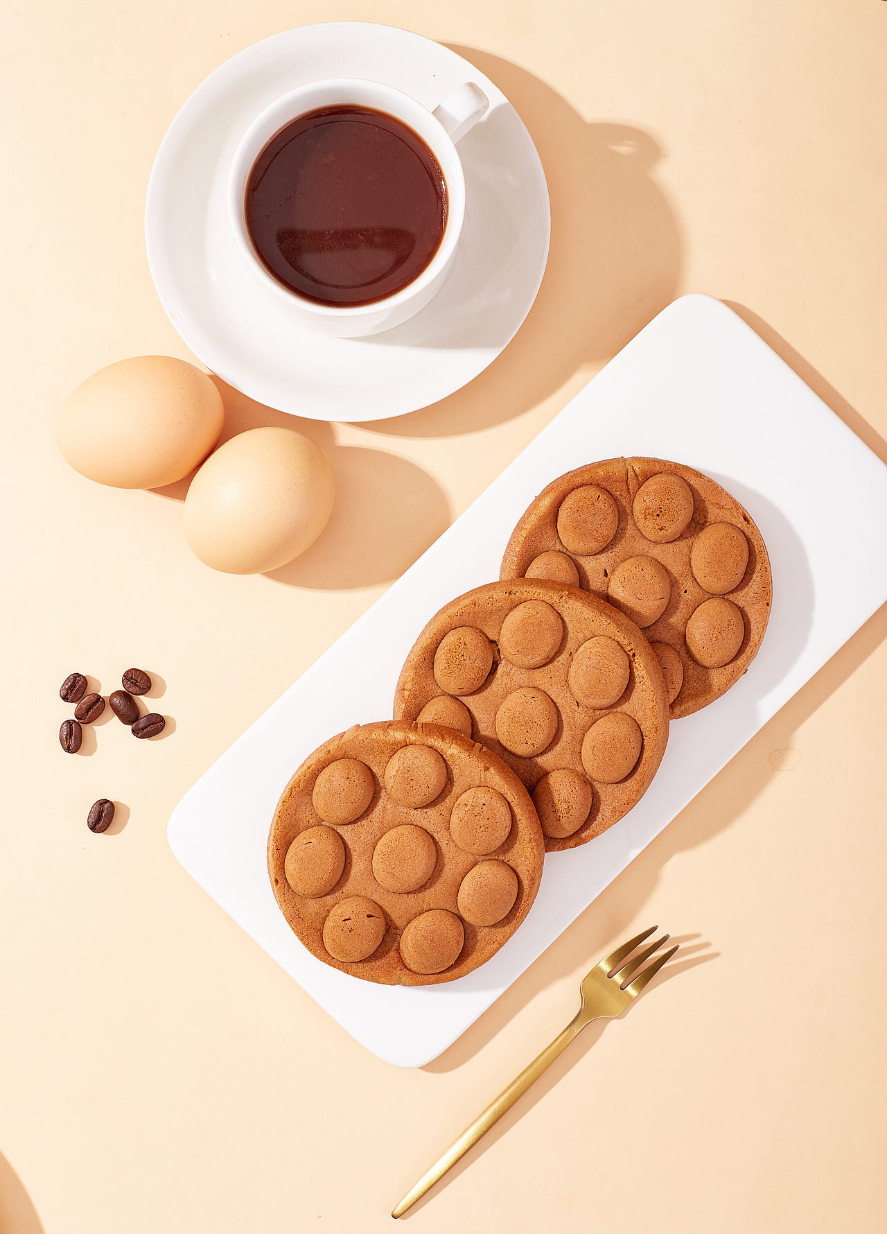 三只松鼠-爆浆可可鸡蛋仔