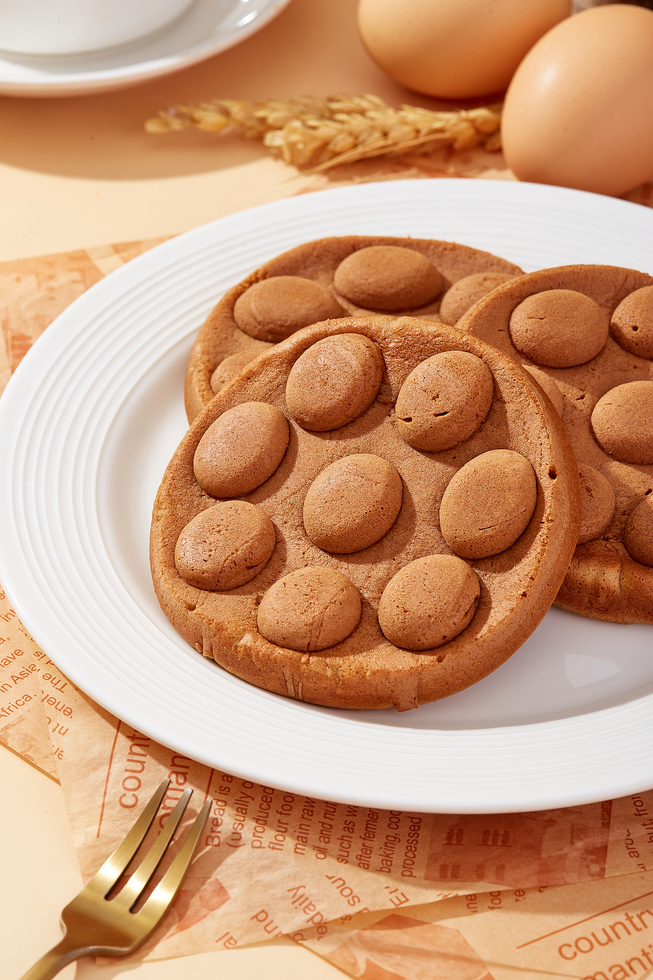 三只松鼠-爆浆可可鸡蛋仔