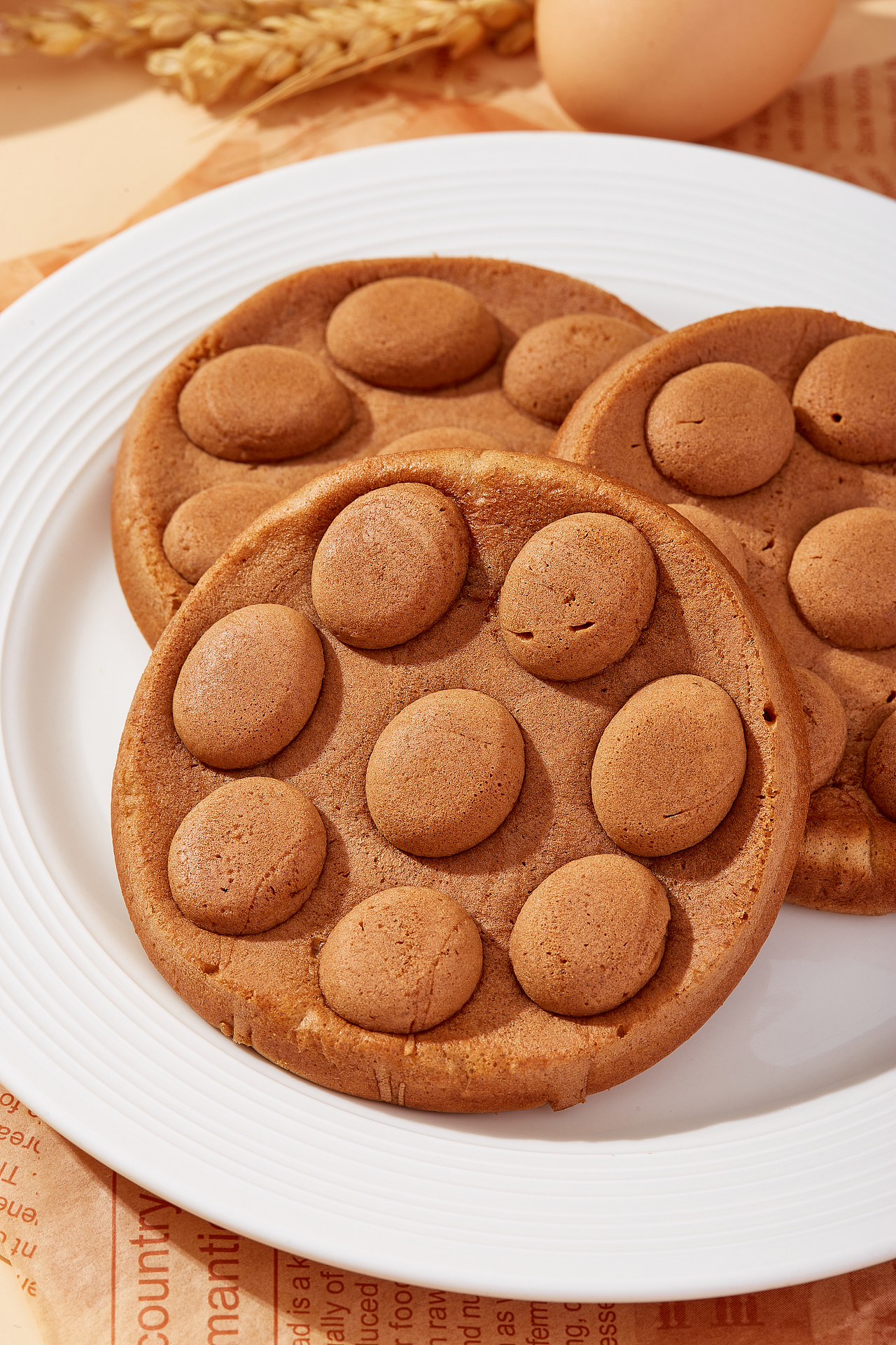 三只松鼠-爆浆可可鸡蛋仔