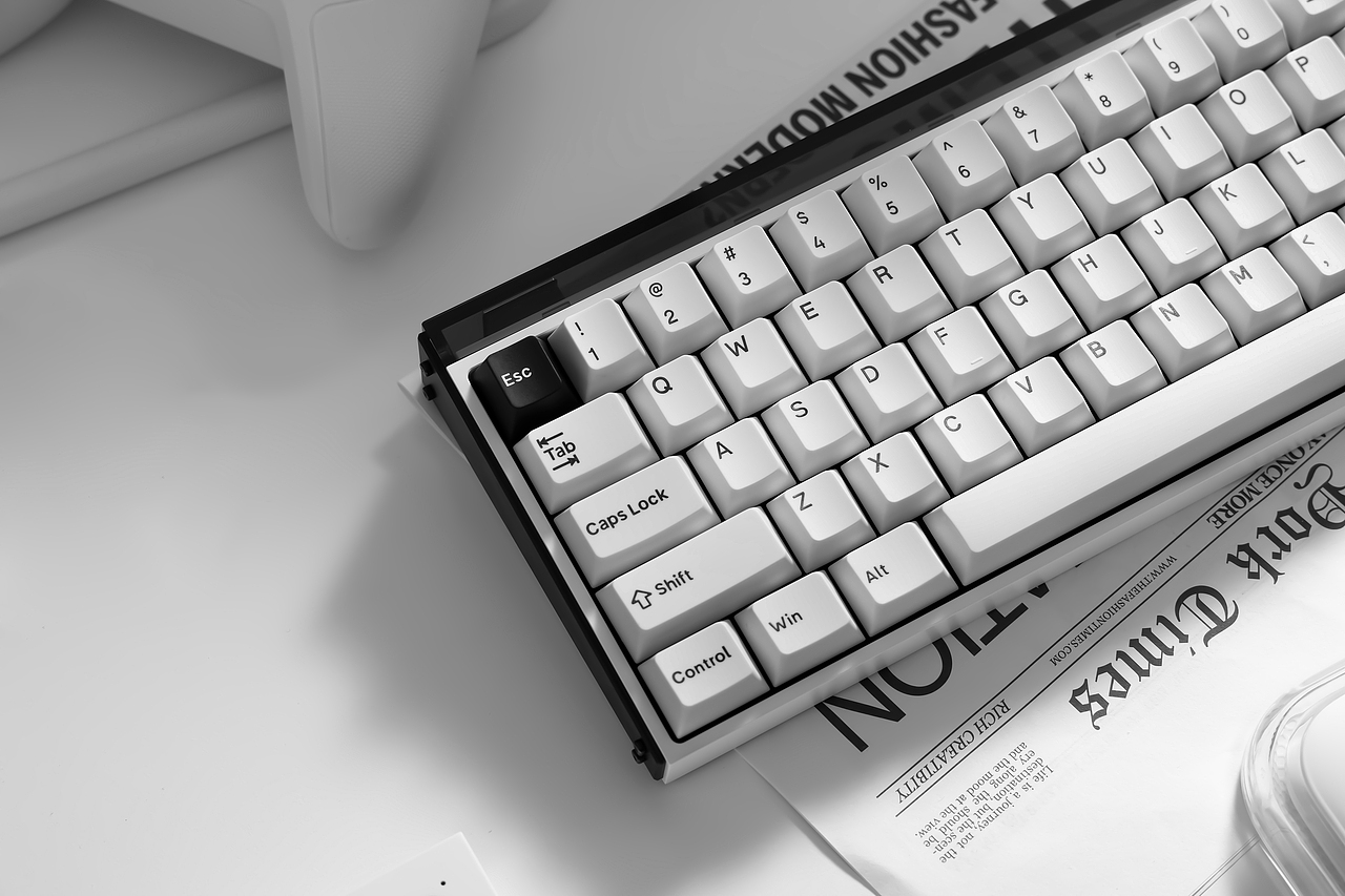 白色键盘随便拍拍